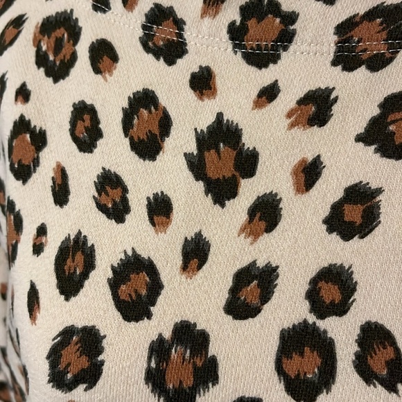 J.Crew Boatneck Leopard Sweatshirt - Picture 5 of 7